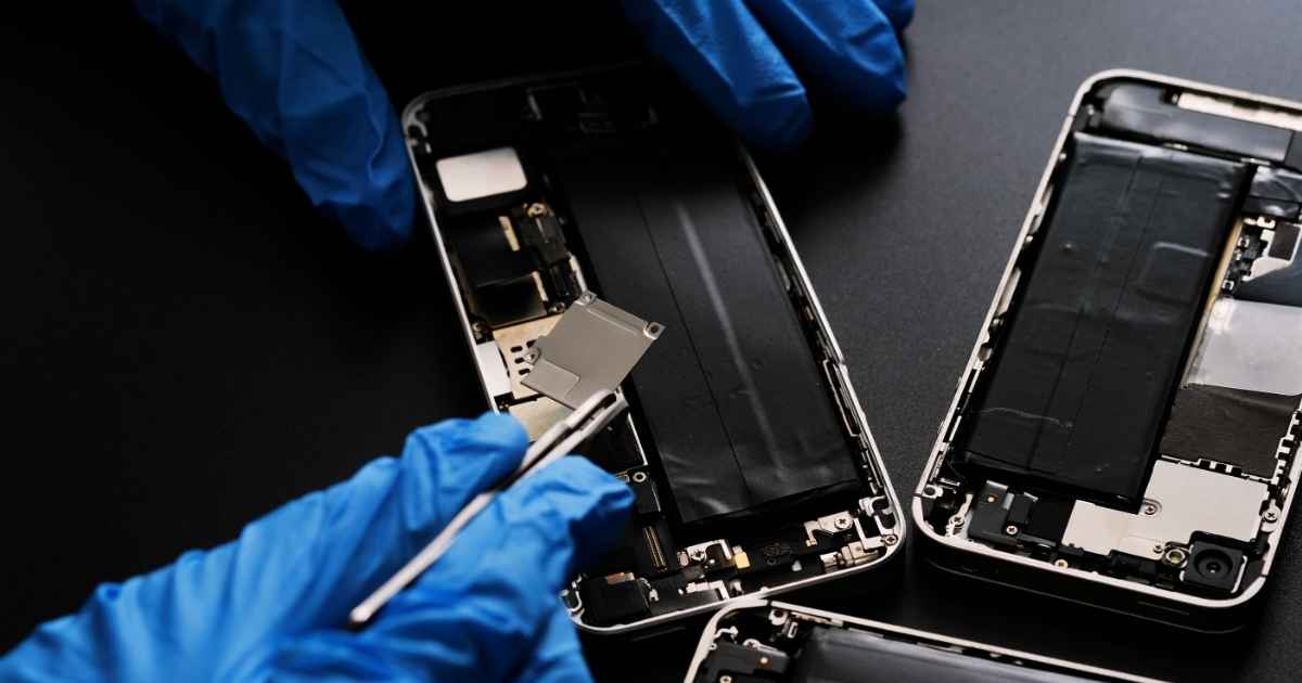 Recuperación  de materiales presentes en los aparatos electricos
(REP) 